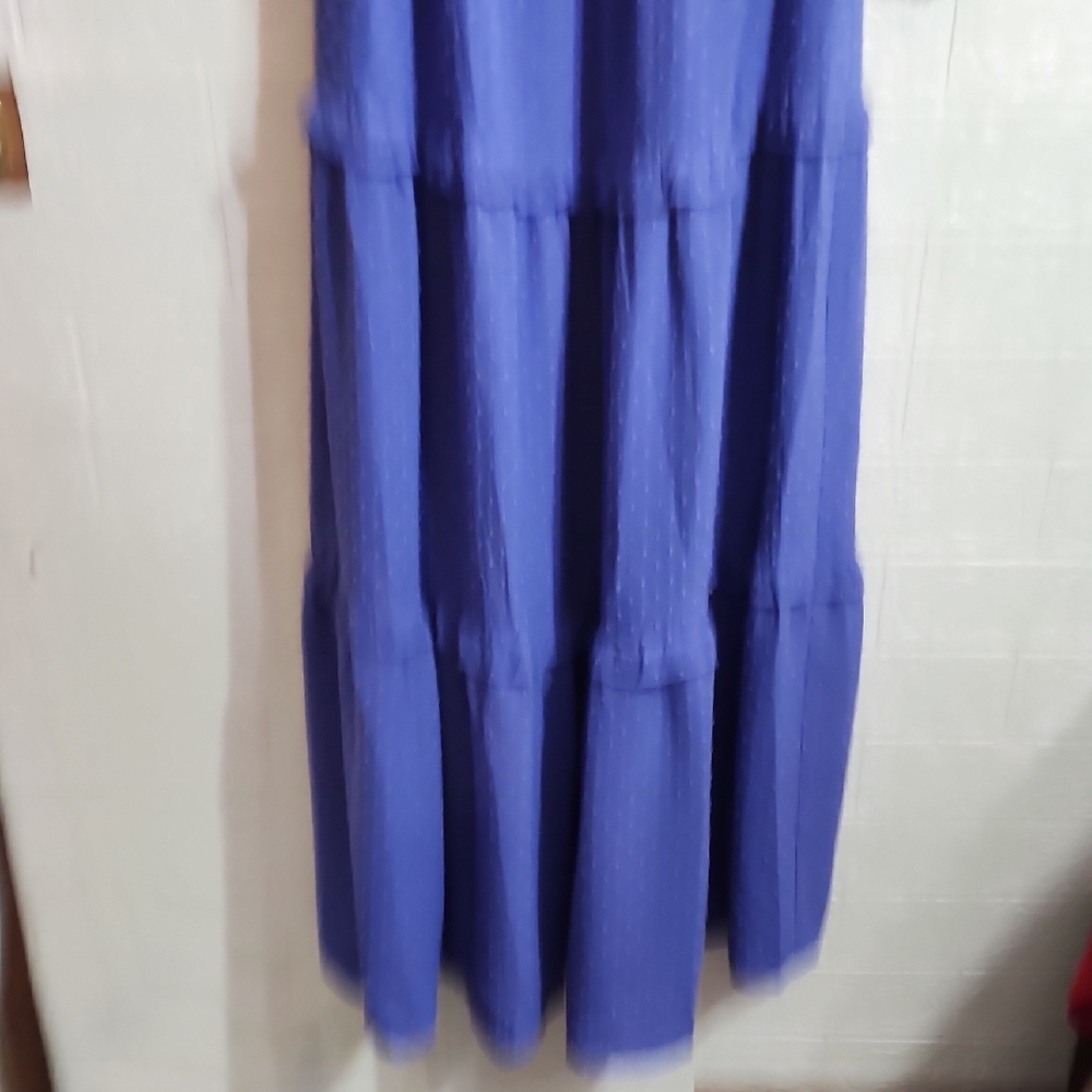 Chic Long Sleeve Blue Dress - Picture 5 of 8